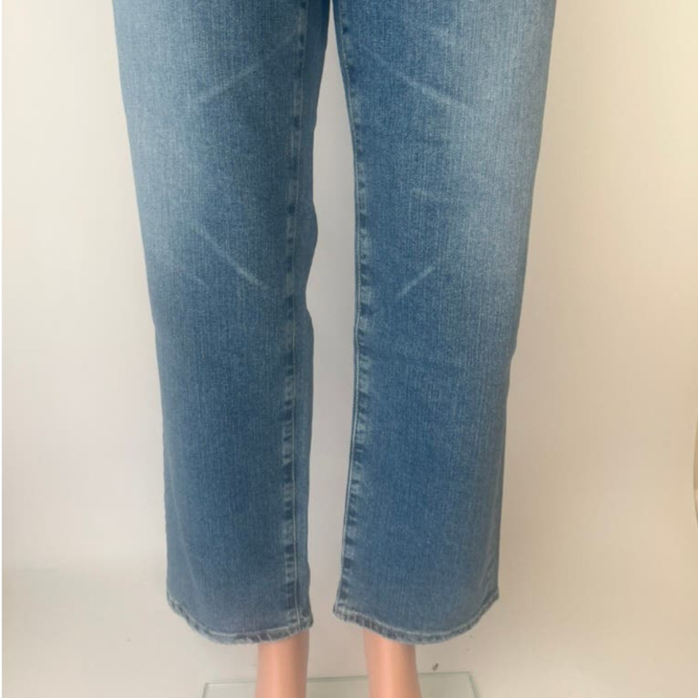 AG Adriano Goldschmied Saige High Rise Straight Leg Jeans - Picture 8 of 16